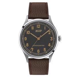 Tissot T142.464.16.062.00 Mens Watch Automatic Heritage 1938 Brown/Anthracite