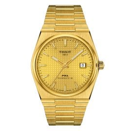 Tissot T137.407.33.021.00 Men's Watch PRX Powermatic 80 Champagne/Gold