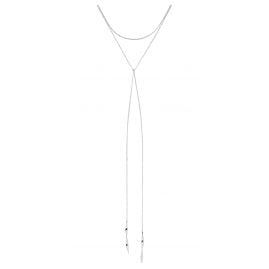 Ania Haie N012-01H Silver Ladies´ Necklace Helix Lariat