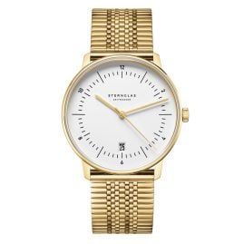Sternglas S02-NAE02-ME09 Herren-Armbanduhr Naos Automatik Edition Heritage Goldf