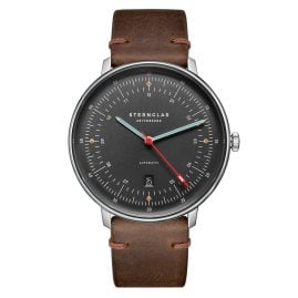 Sternglas S02-HHN11-VI11 Men's Watch Automatic Hamburg Edition Neuwerk Mocha
