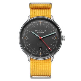 Sternglas S02-HHN11-FI01 Men's Watch Automatic Hamburg Edition Neuwerk Yellow