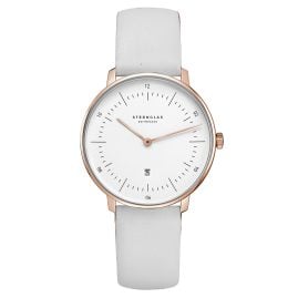 Sternglas S01-ND13-KL14 Ladies´ Watch Naos XS White/Rose Gold Tone