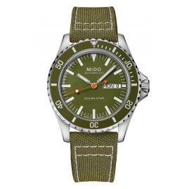 Mido M026.830.18.091.00 Automatic Diving Watch Ocean Star Tribute Green