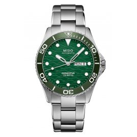 Mido M042.430.11.091.00 Men's Automatic Diver's Watch Ocean Star 200C Green