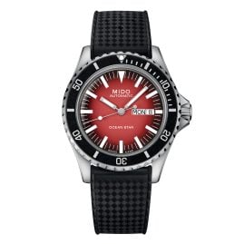 Mido M026.830.17.421.00 Automatic Diving Watch Ocean Star Tribute Black/Red