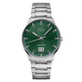 Mido M021.626.11.091.00 Men's Automatic Watch Commander Big Date Green