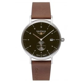 Bauhaus 2132-2 Herren-Armbanduhr Anthrazit