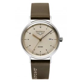 Bauhaus 2152-1 Men's Automatic Watch Olive Green