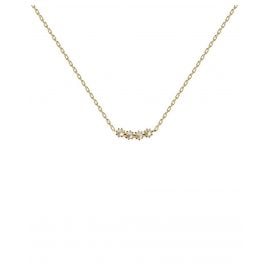 PDPaola CO01-367-U Women's Necklace Blue Tide Gold Plated Silver