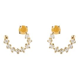 P D Paola AR01-558-U Women's Stud Earrings Villa Gold Tone
