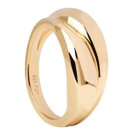 P D Paola AN01-906 Women's Ring Gold Plated Silver