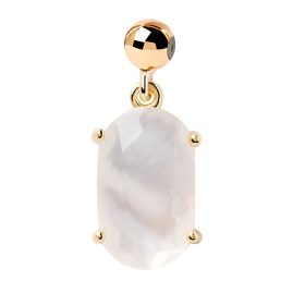 P D Paola CH01-012-U Charm Pendant Intuition White gold plated