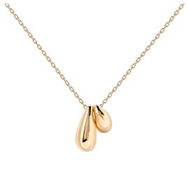PDPaola CO01-606-U Ladies' Necklace Sugar Gold Plated Silver