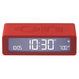 Lexon LR158R4 Digitalwecker Flip Mini Rot