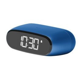 Lexon LR154BF Mini Travel Alarm Clock Minut Blue