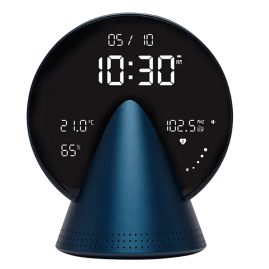 Lexon LR156L3 Radio-Wecker Conic Clock Lapisblau