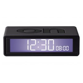 Lexon LR151G3 Alarm Clock Flip+ Travel Anthracite