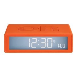 Lexon LR150O1 Alarm Clock Flip+ Rubber Duck Orange Radio-Controlled