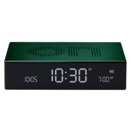 Lexon LR152DG1 Digital Alarm Clock Flip Premium Dark Green