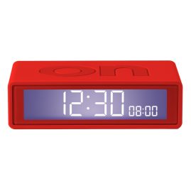 Lexon LR151R9 Alarm Clock Flip+ Travel Red