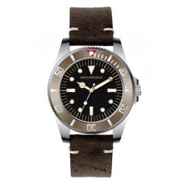 Watchpeople BSG019-02 Brown Sugar Men's Wristwatch Flat Iron Brown/Black
