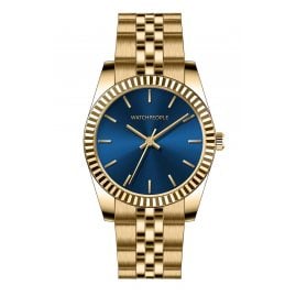 Watchpeople BSL041-01 Brown Sugar Damenuhr Grace Goldfarben/Blau