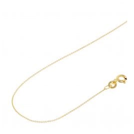 Acalee 10-1008 Necklace 333 Gold / 8K Anchor Chain 0.8 mm