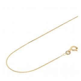 Acalee 10-2007 Necklace 333 Gold / 8 K Box Chain Necklace 0.7 mm