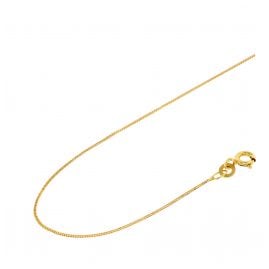 Acalee 10-3008 Necklace 333 Gold / 8 K Curb Chain 0.8 mm