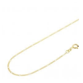 Acalee 10-4015 Necklace 333 Gold / 8 K Figaro Cut Chain 1.5 mm