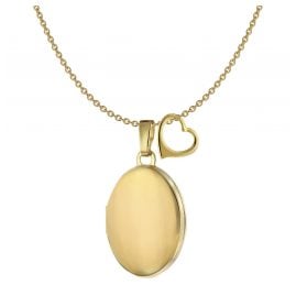 Acalee 30-3004 Necklace with Locket and Heart Pendant Gold 333 / 8K