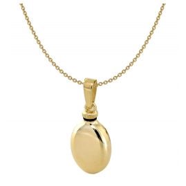 Acalee 40-4002 Urn Pendant 375 Gold with Necklace