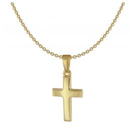 Acalee 20-1220 Children's Cross Pendant Necklace Gold 333 / 8K