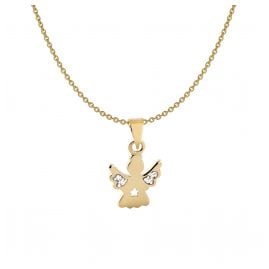 Acalee 50-1010 Necklace for Kids with Angel Gold 333 / 8K