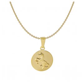 Acalee 50-1014 Kids Necklace with Horse Pendant 333 / 8K Gold