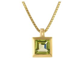 Acalee 80-1004-04 Gold Pendant 333 / 8K Yellow Gold with Peridot