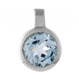 Acalee 80-1006-01 White Gold Pendant 333 / 8K with Topaz