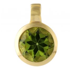 Acalee 80-1009-04 Gold Pendant 333 / 8K with Peridot