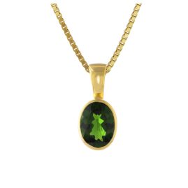 Acalee 80-1010-05 Gold Pendant 333 / 8K with Chromediopside