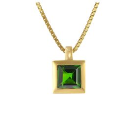 Acalee 80-1004-05 Gold Pendant 333 / 8K with Chromediopside