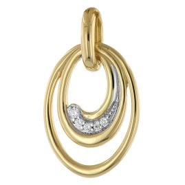 Acalee 80-1021 Pendant Gold with Cubic Zirconia