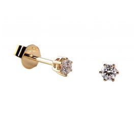 Acalee 70-1005-20 Diamond Stud Earrings 585/14 K Gold 0.2 Carat