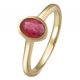 Acalee 90-1015-07 Ladies' Ring Gold 333 / 8K Ruby