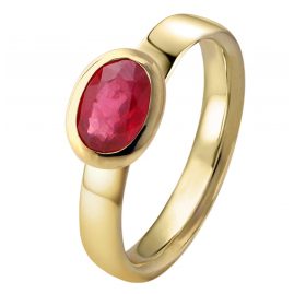 Acalee 90-1016-07 Ladies' Ring Gold 333 / 8K Ruby