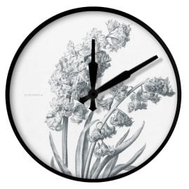 Cloudnola SKU0163 Wall Clock Flower Pierre François Legrand Hyacinth