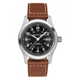 Hamilton H70555533 Men's Watch Automatic Khaki Field Auto Brown/Black 42 mm