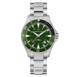 Hamilton H82375161 Men's Watch Automatic Khaki Navy Scuba Auto Steel/Green