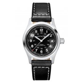 Hamilton H70455733 Automatic Watch Khaki Field Auto 38 mm Black