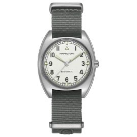 Hamilton H76419951 Wristwatch Hand-Winding Pilot Pioneer Mechanical Grey